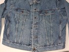VINTAGE 1990S BLUE JEAN DENIM LEVIS LARGE JACKET W/LT WEAR 70589 355 BR14  — photo 3