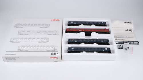 Märklin H0 43237 Juego de vagones de tren rápido "Rheingold" DB (eje suelto) | Zustand: Gebraucht