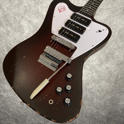 Retro Tobacco Sunburst Non Reverse Electric Guitar Maestro Vibrato Tailpiece