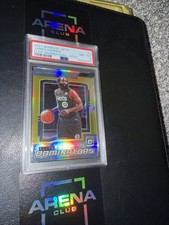 2021 PANINI DONRUSS OPTIC ELITE DOMINATORS GOLD #3 JAMES HARDEN 04/10 PSA 8