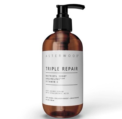 Asterwood Triple Repair Peptide Matrixyl 3000 Argireline Hyaluronic Acid - New