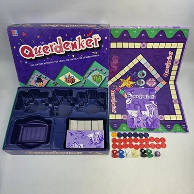 Querdenker MB 1989 Hasbro Brettspiel VOLLSTÄNDIG Sammler Retro Vintage RARITÄT  - Bild 1 von 4
