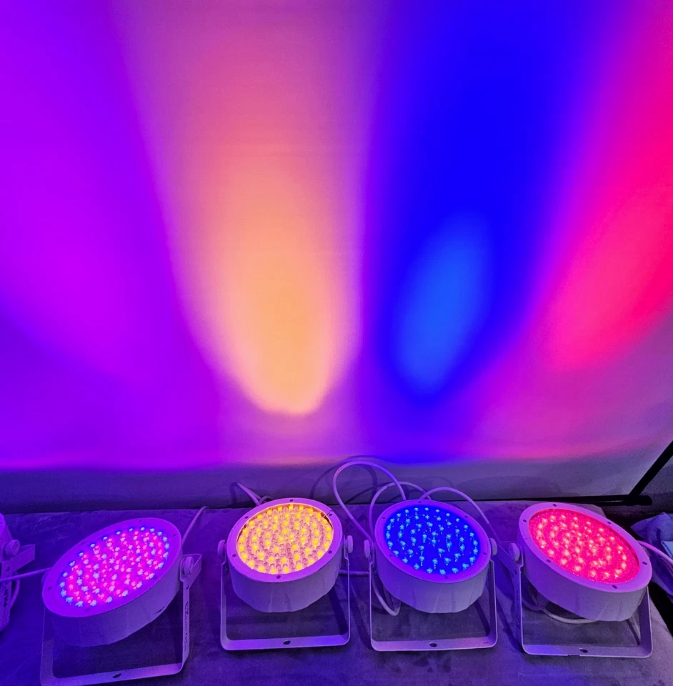 Chauvet DJ EZpar 64 RGBA Battery Powered LED Uplight Rechargeable Battery 4 Pack - Image 2 of 4