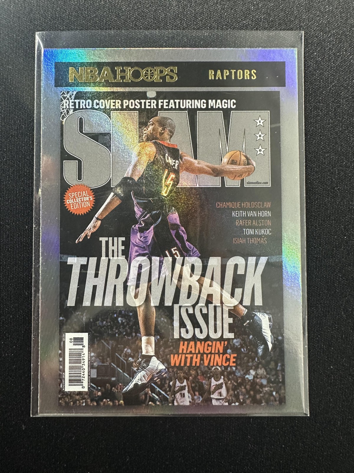 2020-21 Hoops #14 Vince Carter Slam Holo