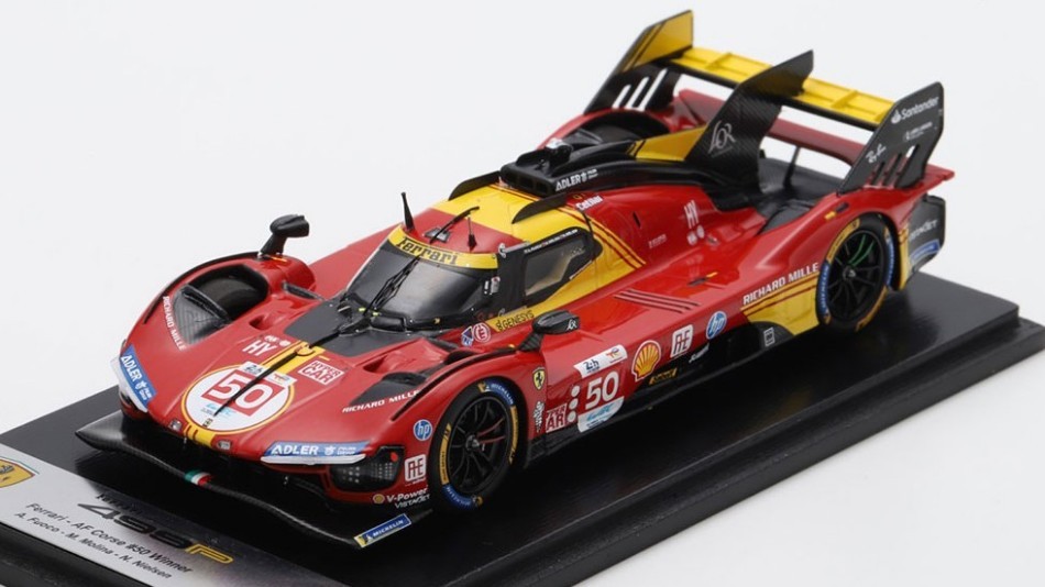 Ferrari 499p #50 Winn.le Mans 2024 Fuoco / Molina / Nielsen 1:43 Model LOOKSMART