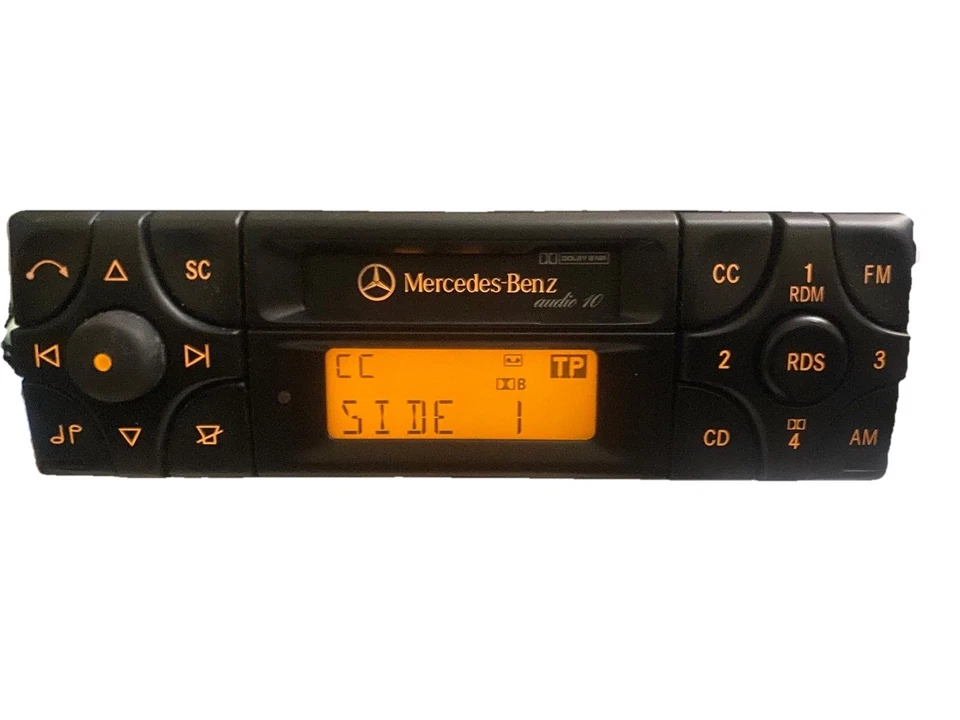 Mercedes Benz Audio 10 Autoradio Oldtimer Getestet Code Vorhanden R129 W124 - Bild 2 von 4