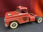 Vintage 1960’s Tonka No. 5 Fire Truck Dually Semi Water Tanker Puller