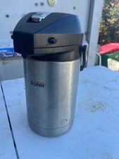 Bunn 2.5 Liter Lever-Action Airpot with Stainless Steel Liner Carafe Commercial