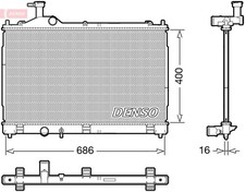 Radiateur Mitsubishi OUTLANDER