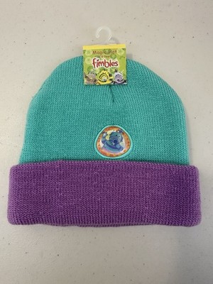 Bunte Fimbles Beanie Magic Mütze für Kinder - BBC 2002 - New Old Stock