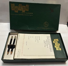 Vintage Jotto Secret Word Game Selchow & Righter USA 1973 Complete Fast Shipping