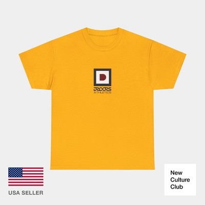 90s Droors Infinity Logo Athletics T-Shirt Skate USA Classic Print 