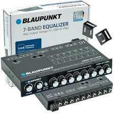 Blaupunkt CEBP-871PRO 7 Band Compact Equalizer Maximum Output Voltage 7V RMS