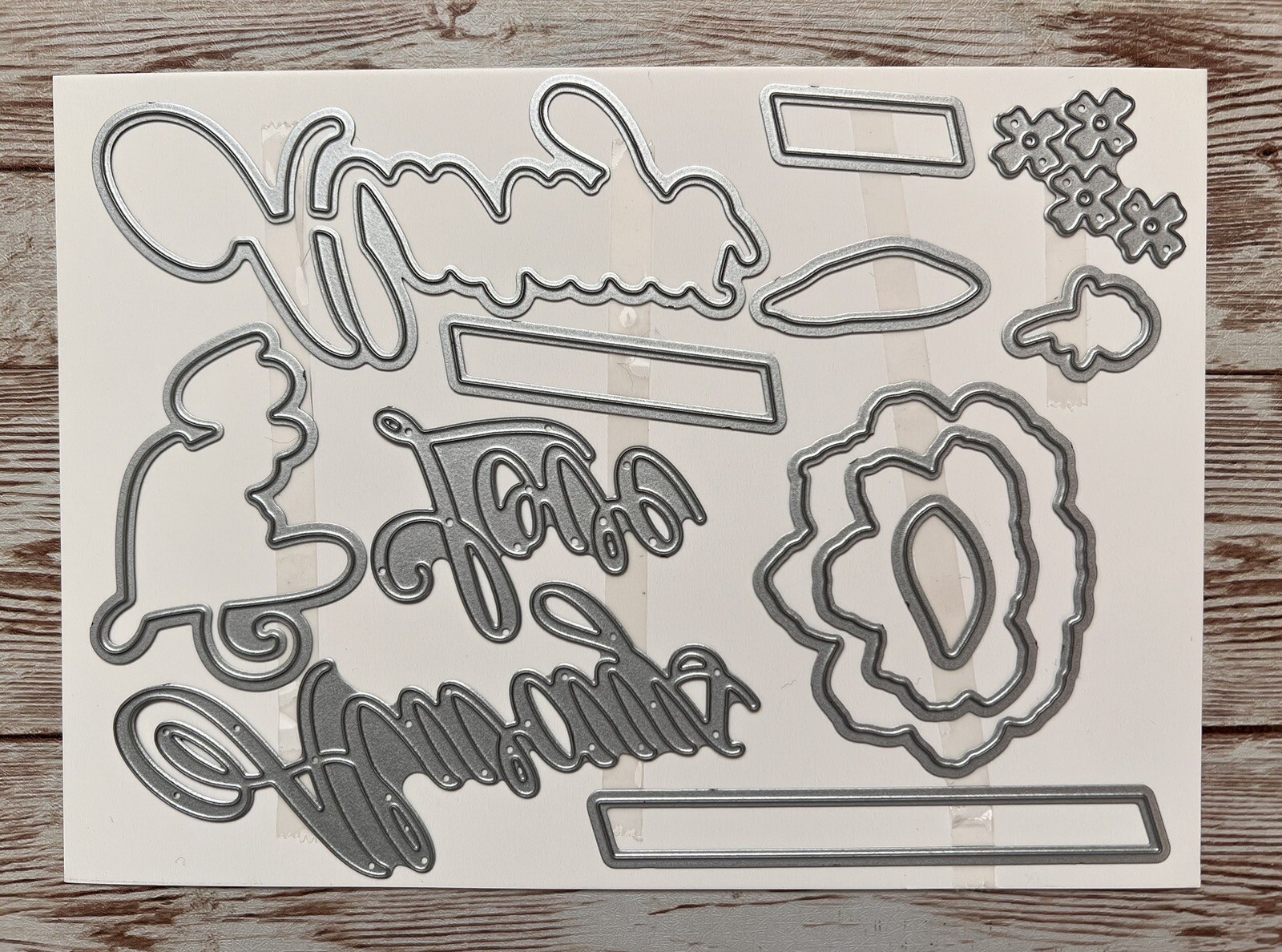 Stampin Up FOREVER & ALWAYS Stamps & Coordinating ALWAY Dies Flowers ...