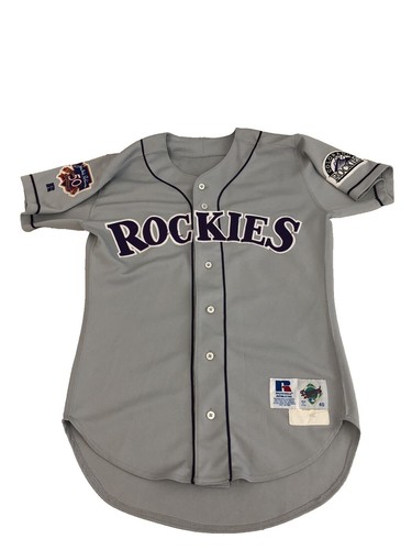 Mens MLB Colorado Rockies Authentic On Field Flex Base Jersey
