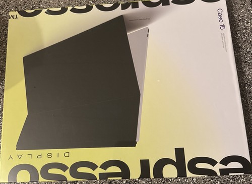 NEW Espresso CG0021 Black Microfiber Magnetic Protective Case for 15" Display - 第 1/2 張圖片