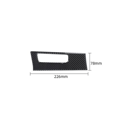 Cubierta de control de faros de fibra de carbono para Hyundai Elantra 2016-2018 tipo B - Imagen 5 de 12