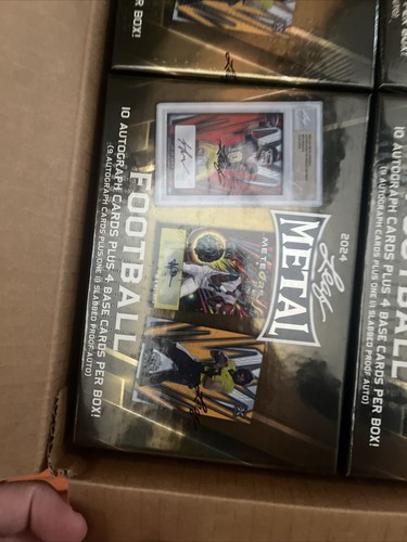 Leaf Box Cards 2024 Leaf Collective Football Hobby Box - 7 Cards