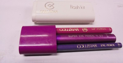 COLLISTAR Augenstift | Drei lila rosa Bleistifte mit Stifthalter | Eye Pencil