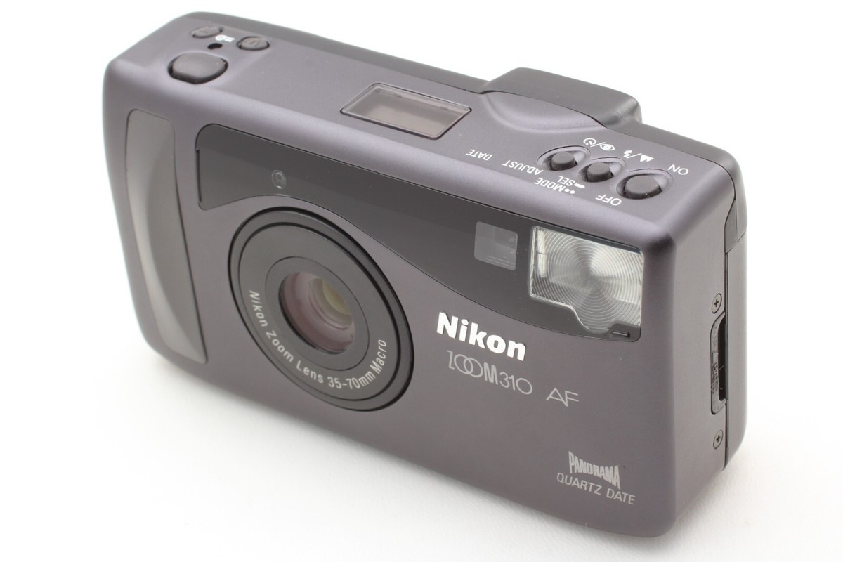 NIKON 310AF PANORAMA QD ニコン フィルムカメラ#278u Nikon Zoom 310AF 35mm camera with case – New Wave Pool