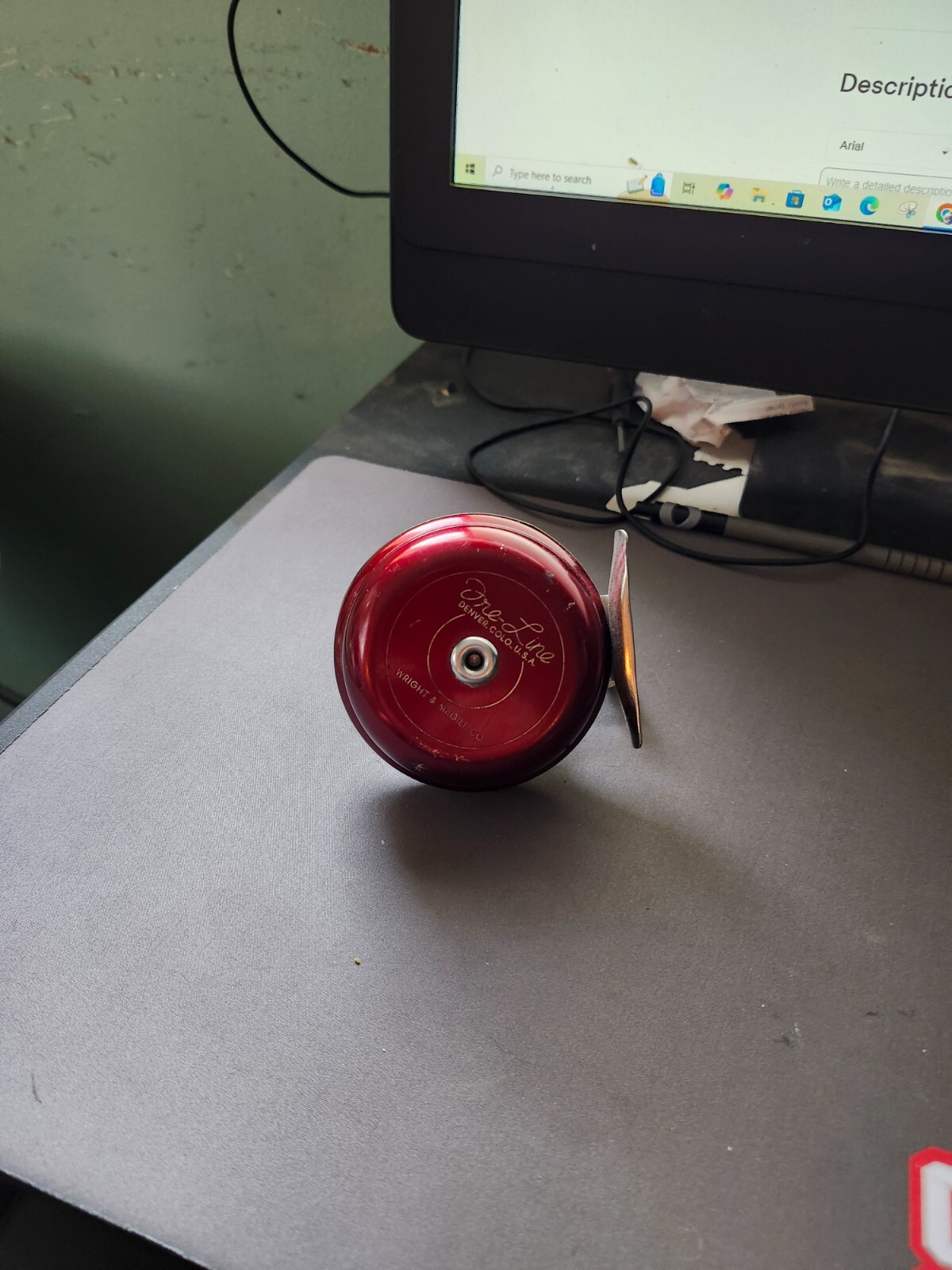 Vintage Fishing Reel Fly Reel Wright & McGill One Line Model 10B Used