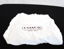 Coach Jewelry Belt Small Accessories Storage Drawstring Dust Bag Cover 7" x 7"