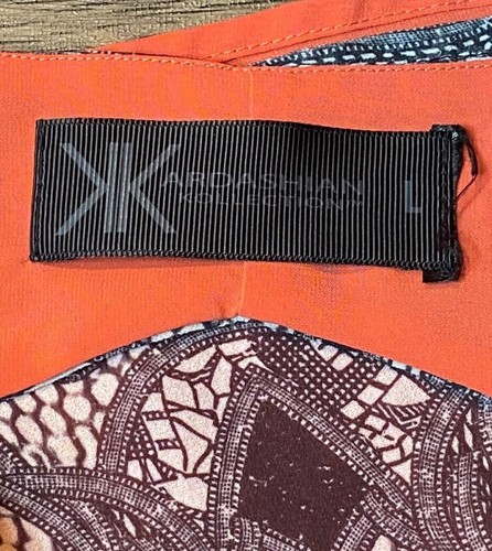 Kardashian Kollection Women Boho Multicolored Casual Dress Large L - Picture 5 of 7