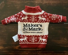 Makers Mark Bourbon Whiskey Mini Holiday Ugly...
