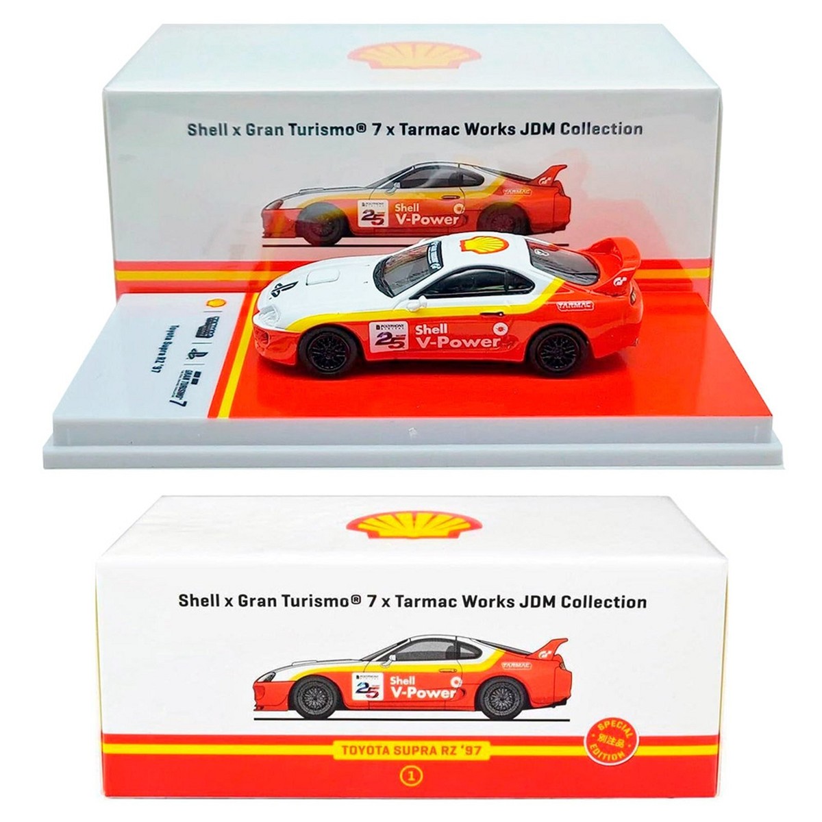 1:64 1997 Toyota Supra RZ by Tarmac Works T64-011SS22 Model