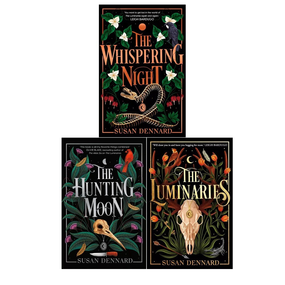 Luminaries Series 3 Books Collection Set By Susan Dennard Hunting Moon,Whisperin