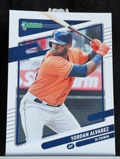 Yordan Alvarez 2021 Donruss Team Name Variation 