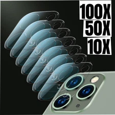 Lot 100pcs Back Camera tempered glass Lens Protective For iPhone 11 12 Pro Max 