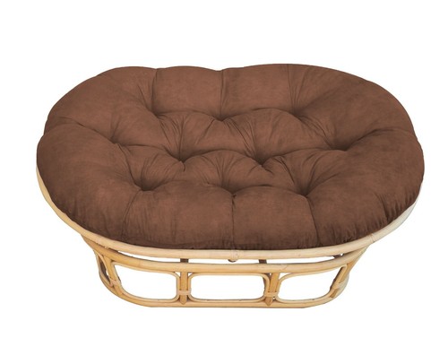 Double papasan cushion - 67 x 47", extra plush (CUSHION ONLY), lots of fabrics - Picture 14 of 22