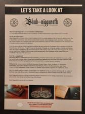 SHUB-NIGGURATH Cryo Chamber Collaboration ambient ~ Magazine Print/Promo Ad 2019