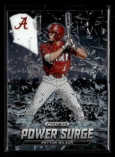 2021 Panini Prizm Draft Picks #PS-PW Peyton Wilson Power Surge Card Alabama