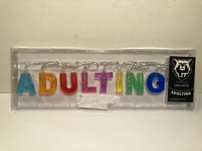 LIT - Life In Technicolor ''Adulting'' LED Multi-Color String Lights New