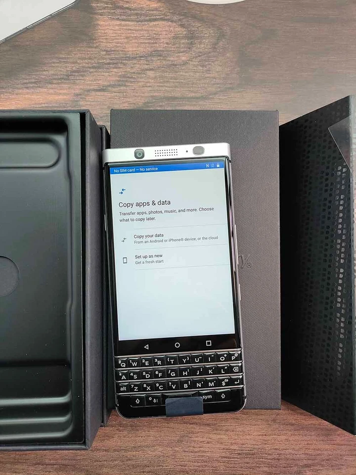 Teléfono BlackBerry KEYone nunca usado - 32 GB 64 GB - negro plateado (desbloqueado) 4G Foto 3 de 4