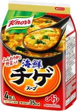Japanese Freeze Dried Jjigae Soup Seafood Egg Prepared Instant Food Knorr 37.6g