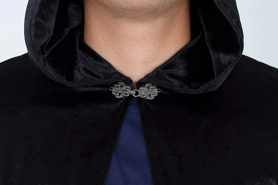 Capa Little Adventures Deluxe Terciopelo Adulto con Capucha Forrada Talla Única Foto 3 de 3