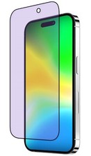 For Apple iPhone 16 Pro Max FULL COVER Anti Blue Light Glass Screen Protector