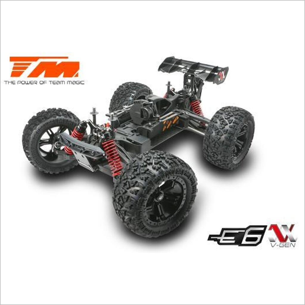 E6 III V-GEN Monster Truck Electric 4WD ARR #505009 TeamMagic | eBay