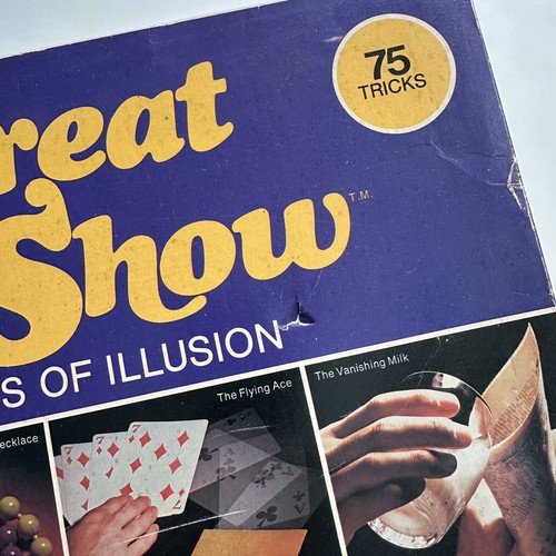 Vintage The Great Magic Show Paragon-Reiss 1982, 75 Tricks AS IS - Picture 4 of 16