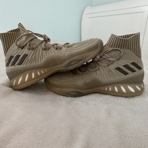 tan basketball shoes