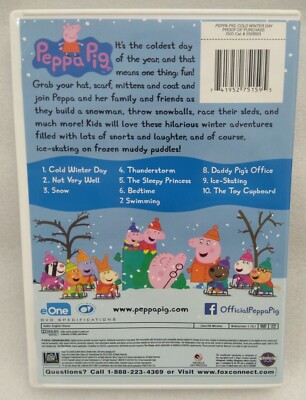 DVD Peppa Pig: Cold Winter Day (DVD, 2016) 741952751595| eBay