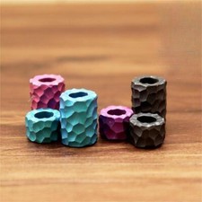 EDC Titanium Alloy Knife Lanyard Bead Paracord Pendant Bracelet Making Bead Gift