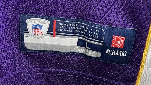 ADRIAN PETERSON #28 Minnesota Vikings NFL Football Jersey Large Reebok Players - Picture 3 of 4