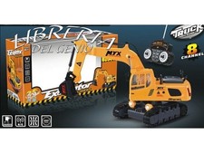 Escavatore Ruspa Radiocomandato Bagger escavatore r/c telecomandato 3 CH Natale