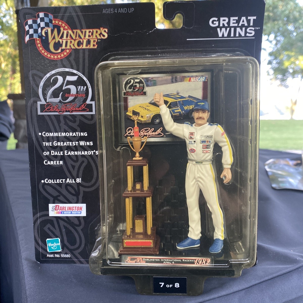 NASCAR デイル・アンハート　サンタ フィギュア Winners Circle Dale Earnhardt Sr Great Wins 82 Darlington 7 of 8