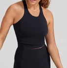 NWT Women’s allbirds Natural Run Form Training Running Tank w Shelf Bra Black XS