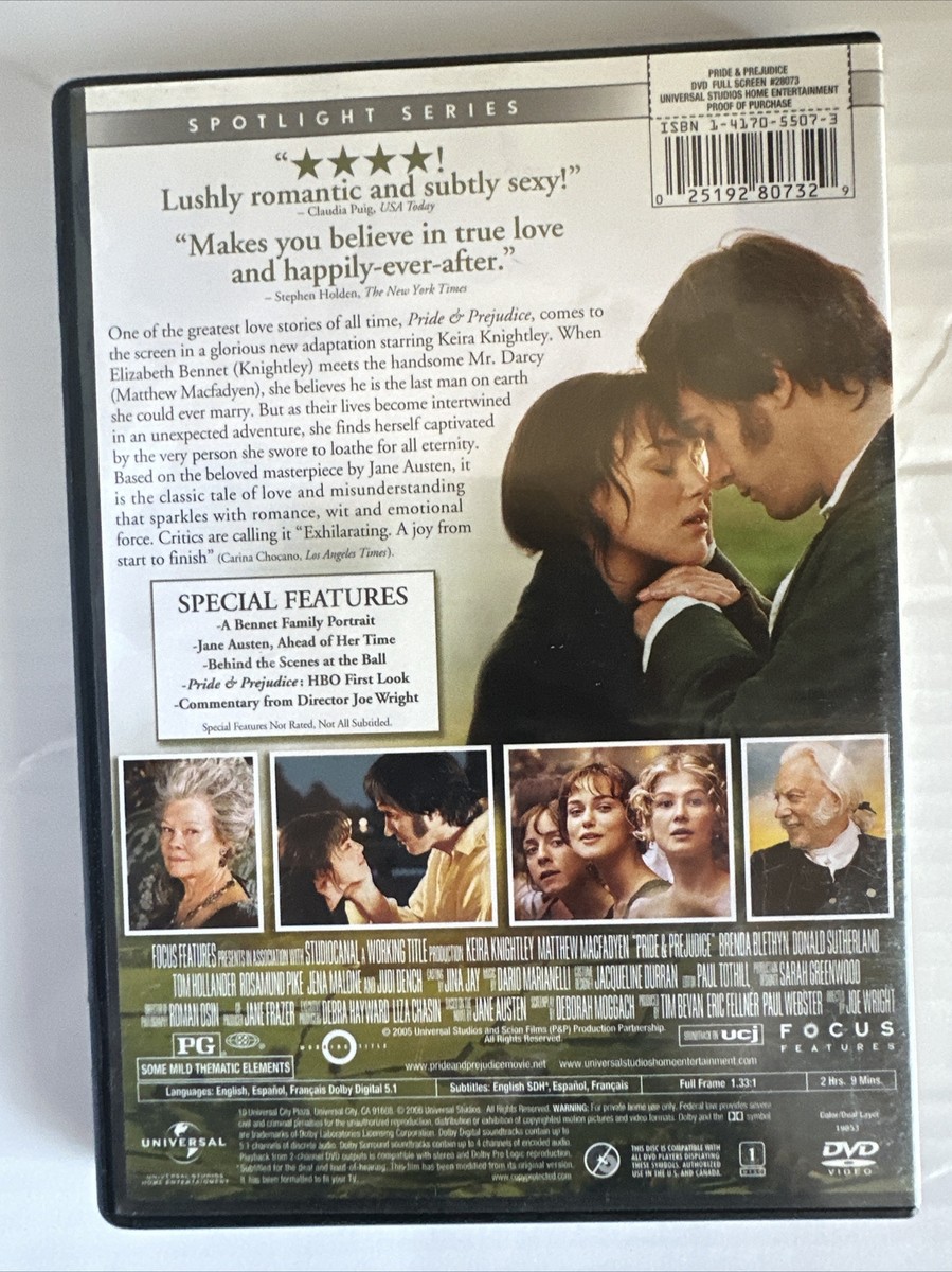 (未使用･未開封品)Pride &amp; Prejudice [DVD] Amazon.com: Pride and Prejudice DVD : Movies & TV